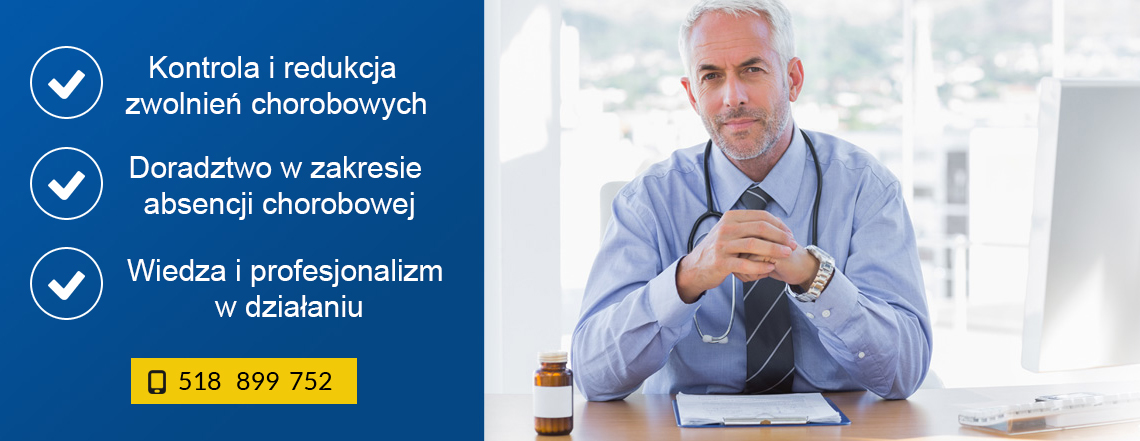 Kontrola zwolnień chorobowych L4 | Kontrola zwolnień chorobowych L4 pracowników. Rozwiązania dla biznesu podnoszące konkurencyjność firmy.